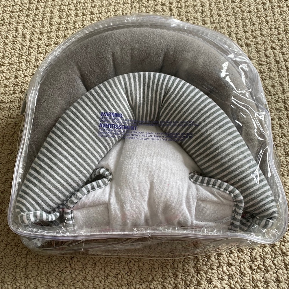 Car seat head support - two sizes.